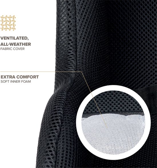 Polisport Mini Pelican Dreumesschaal/Stoelverkleiner voor fietskar of bakfiets - All-Weather - 3 puntsgordel van Pol — afbeelding 5