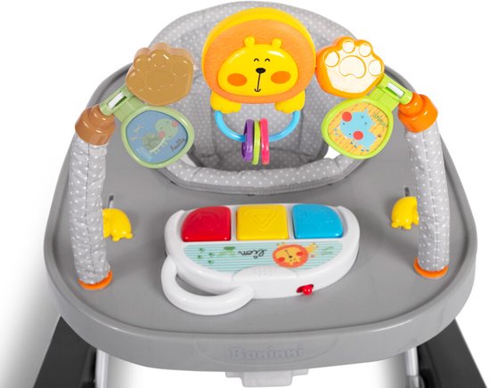 Baninni Loopstoel Totti 2-in-1 Grijs van Baninni — afbeelding 5