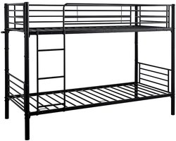 Milton & Oldbrook Deelbaar Stapelbed 90 x 200 cm Florina Zwart