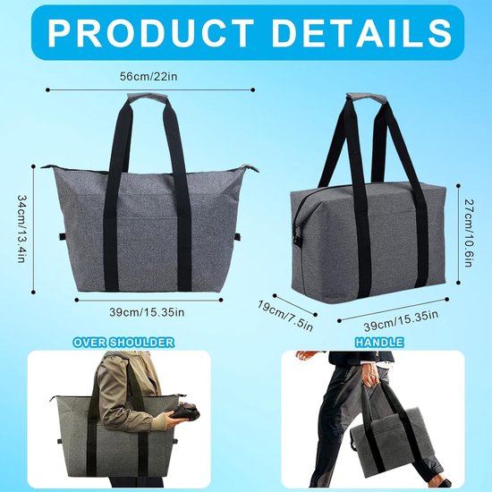 Sac isotherme pliable pour homme, femme, enfant, idéal pour les pique-niques, le travail, l'école (rose) - Maison