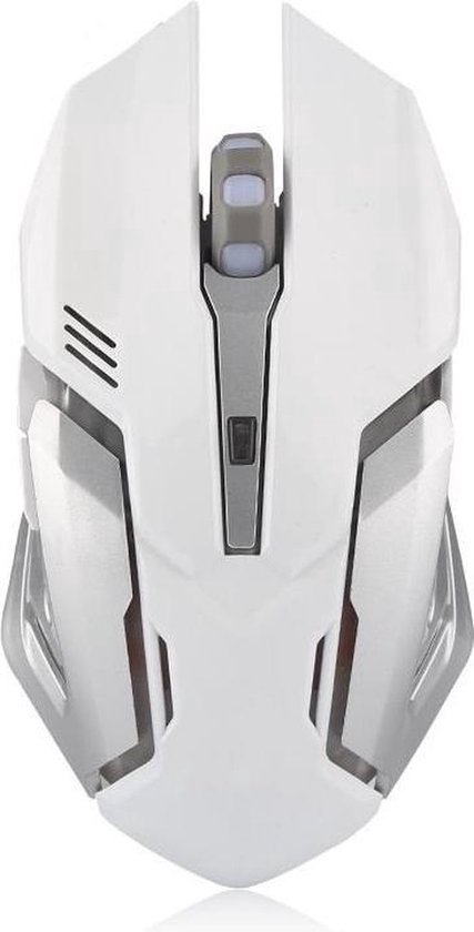 Gaming Muis – Ergonomisch Lichtgewicht – Bedrade Muis met RGB – 6 Programmeerbare Knoppen – 3200 DPI – USB Game Muis – Voor PC & Laptop