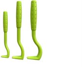 Scoby - Tekenverwijderaar Set - 3-delig - Tick Removal Kit - Inclusief Haakjes en Tang - Groen