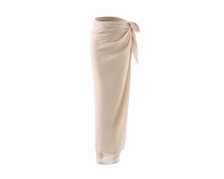 Emilie collection - pareo - beige - ecru - lang - viscose mix