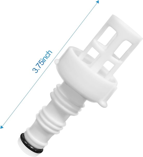 P6H1419 Vanne De Vidange,Adaptateur De Drainage Pour Tuyau De Piscine, Adaptateur De Tuyau De Piscine Adaptateur De Tuyau De Vidange Connecteur De Valve De Vidange Gris 32 Mm 92244409