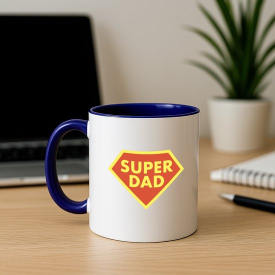 p:os 33825 - Taza Mainzelmännchen con efecto de cambio de color en azul
