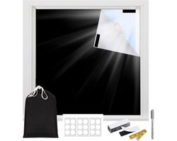 1-pack draagbare verduisteringsgordijnen, 118" x 57" reisgordijnen voor slaapkamers, kunnen op maat worden gesneden voor elk raam en zijn ge