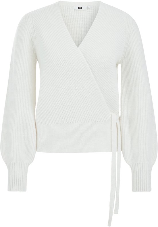 WE Fashion Dames omslagvest met structuur