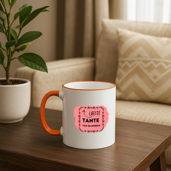 Akyol - Tante Van De Leukste Kinderen Etui - Tante - De Leukste Tante De Leukste Tante Verjaardag Cadeau Voor Tante Kado Geschenk 20 Bij 9 Cm