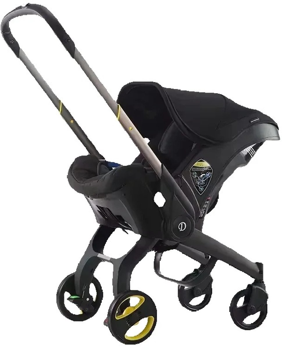 Mila Shop Kinderwagen - Lichtgewicht - Geschikt van 0 tot 15 kg - Autostoeltje - Lichtgewicht - Zwart