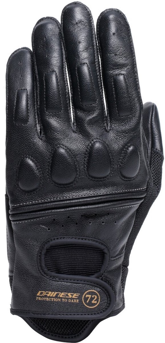 Dainese Blackjack 2 Zwart Zwart Handschoenen - Maat M - Handschoen