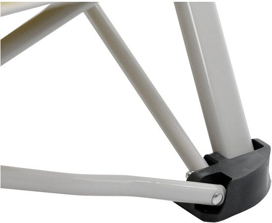 Brunner Opvouwbare Strandstoel Bula - Zwart/Grijs - Lichtgewicht 3,1 kg - Stalen Frame - Draagtas Inclusief - 102 kg Draagvermogen - Polyester Bekleding van Brunner — afbeelding 3
