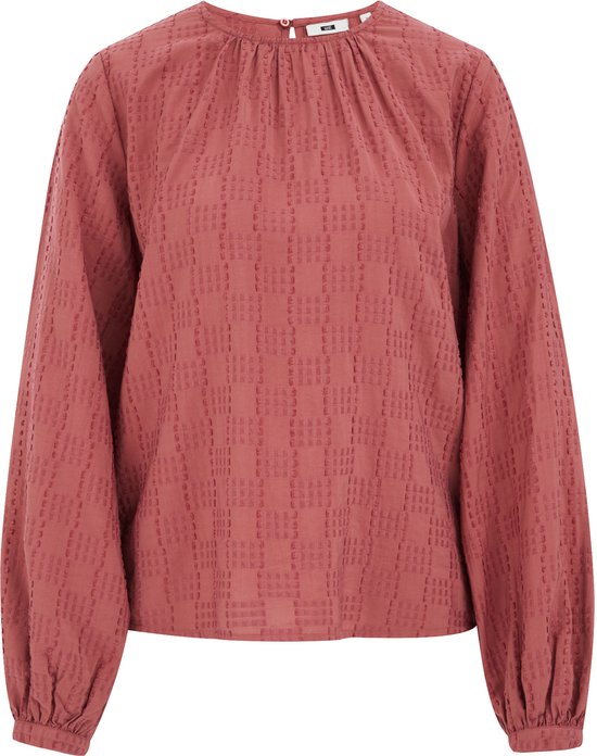 WE Fashion Dames Blouse met structuur