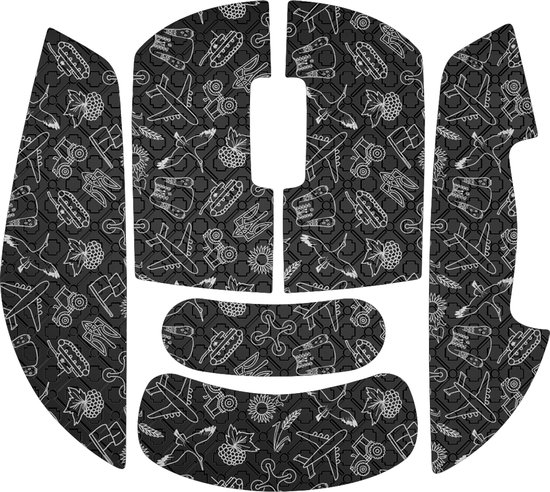 HATOR Quasar 2 ULTRA 4K Wireless, black/lilac Gaming Mouse - HATOR Optical Yellow 100M Switches PixArt PAW3395 (HTM570BL)