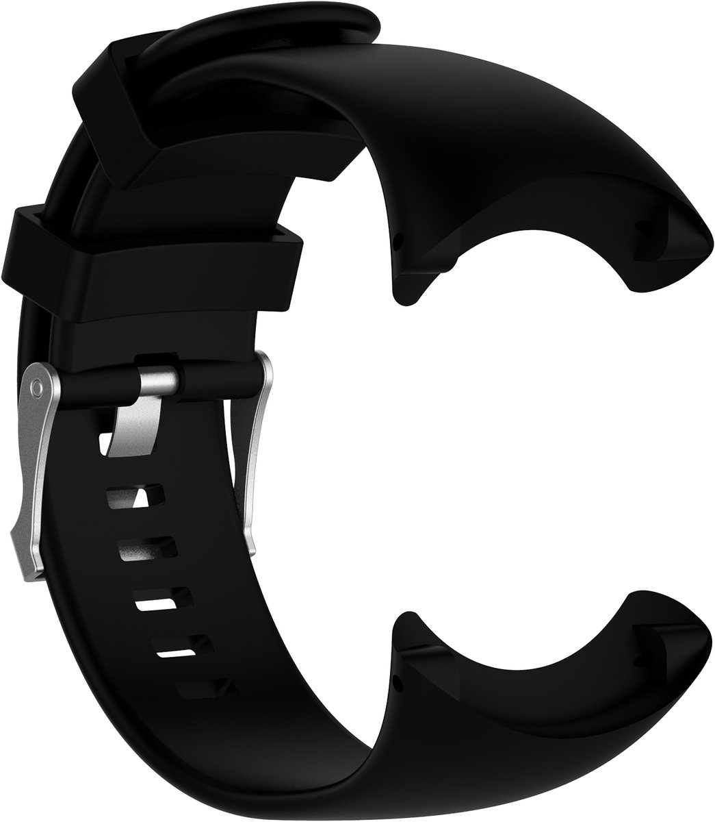 Geschik voor Suunto Core horlogeband TPU Zwart