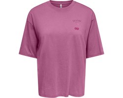 ONLY - ONLSHANIA S/S PRINT TOP BOX JRS Dames Top