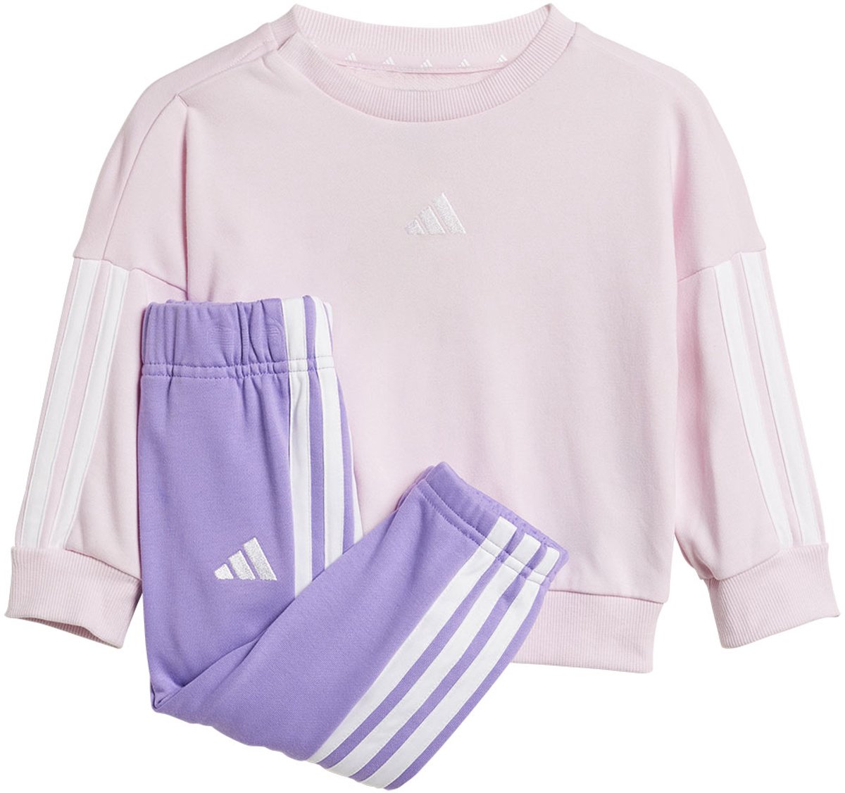 Adidas Essentials 3 Stripes Joggers Set 6-9 Months Jongens Meisjes Roze