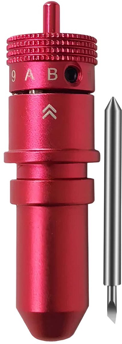 Avizar Complete snijkop met aluminium steun en mes voor L- en XL-machine, Zwart