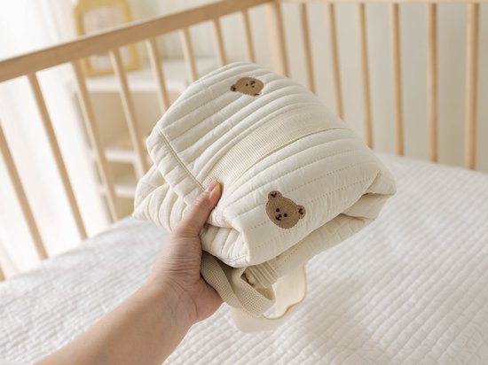 Luiertas - Grote capaciteit - Opbergtas - Draagbare babytas - Beige — afbeelding 4
