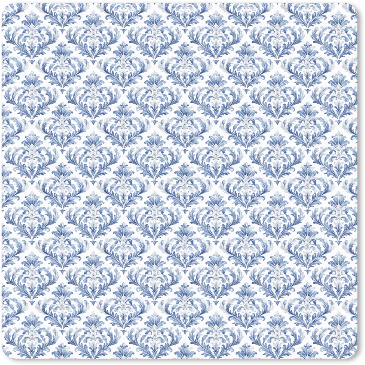Muismat 20x20 cm - Mousepad Frans - Citroen - Royaal - Blauw - Wit - Muismatten