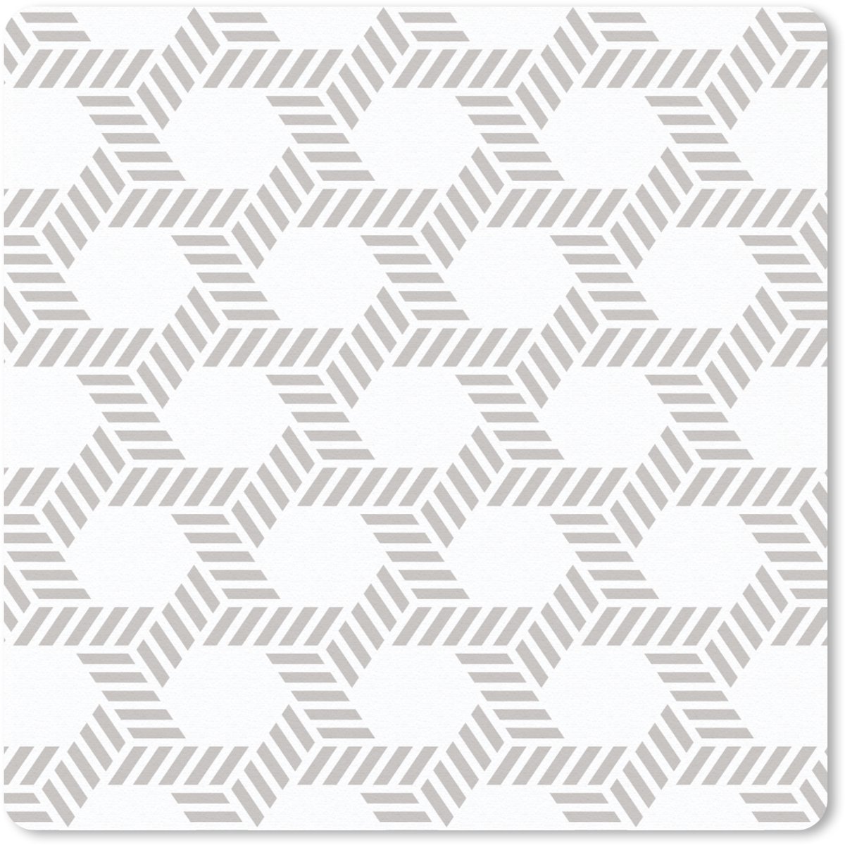 Muismat 30x30 cm - Mousepad Grafisch - Patroon - Modern - Opvallend - Begrensd - Muismatten