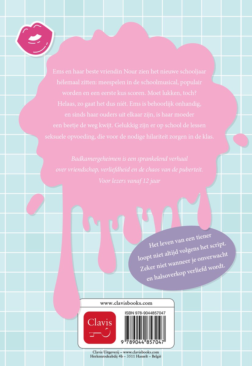 Badkamergeheimen - back cover