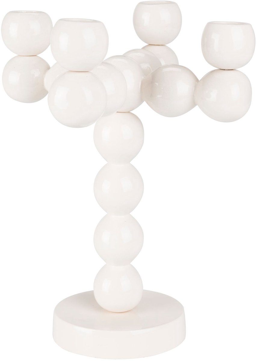 Bubbles Four Kandelaar Shiny Beige