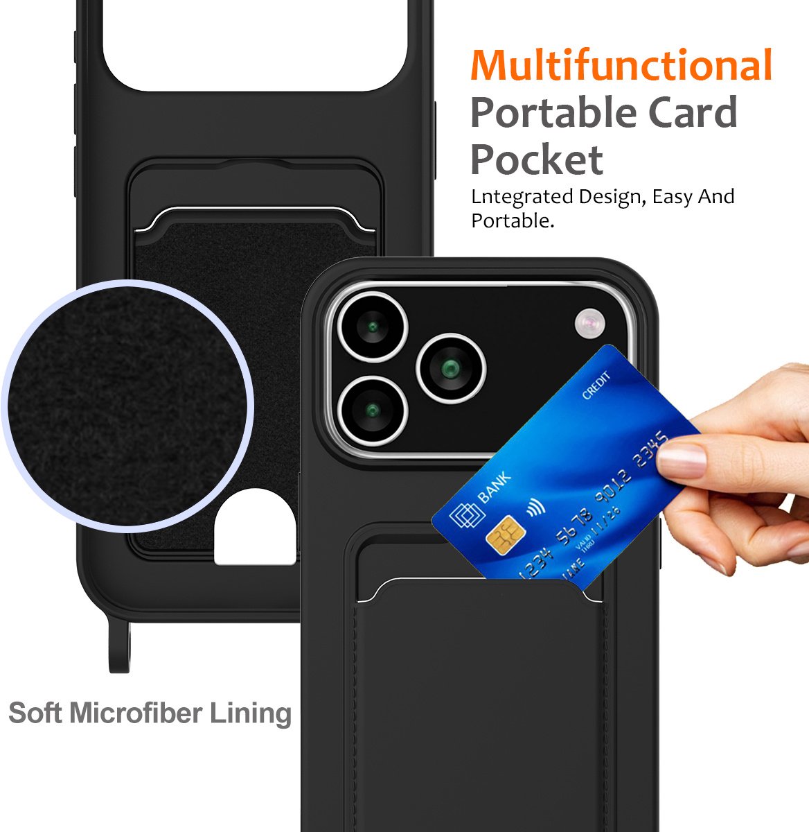 XTCASE Beschermhoes voor iPhone 17 Pro Max, esthetisch luipaardpatroon, doorschijnend, mat, achterkant ultradun, licht, TPU-siliconen, zacht, schokbestendig, harde pc-achterkant, krasbestendig, zwart