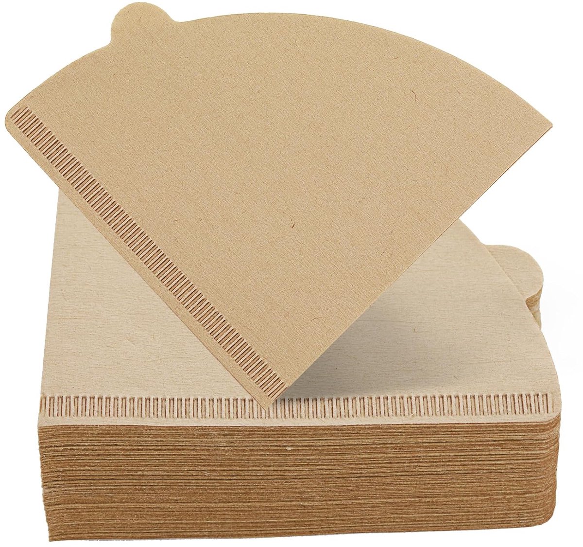 TRANKIELO® – Kwaliteits Koffiefilters, 100 Stuks – Handfilter Geschikte Papieren Filterzakken – Universeel Koffiezetapparaat Geschikt