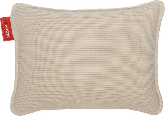Stoov Warmtekussen | Ploov Sandstone Beige | Duurzaam & Draadloos | Infrarood warmtekussen | 45x60 cm | Standard batterij