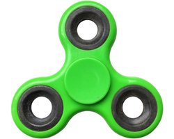 Fidget Spinner Groen - Langdurige spin - Stressverlichter voor Kinderen & Volwassenen - Anti Stress Speelgoed - Hand Spinner - Concentratie Speelgoed - Compact Formaat - Kunststof