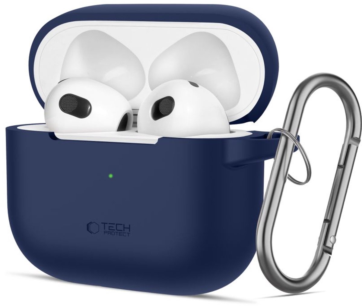 Tech-Protect Hoesje Voor Apple Airpods 3 Siliconen Hoesje In Plaats Van Een Tas