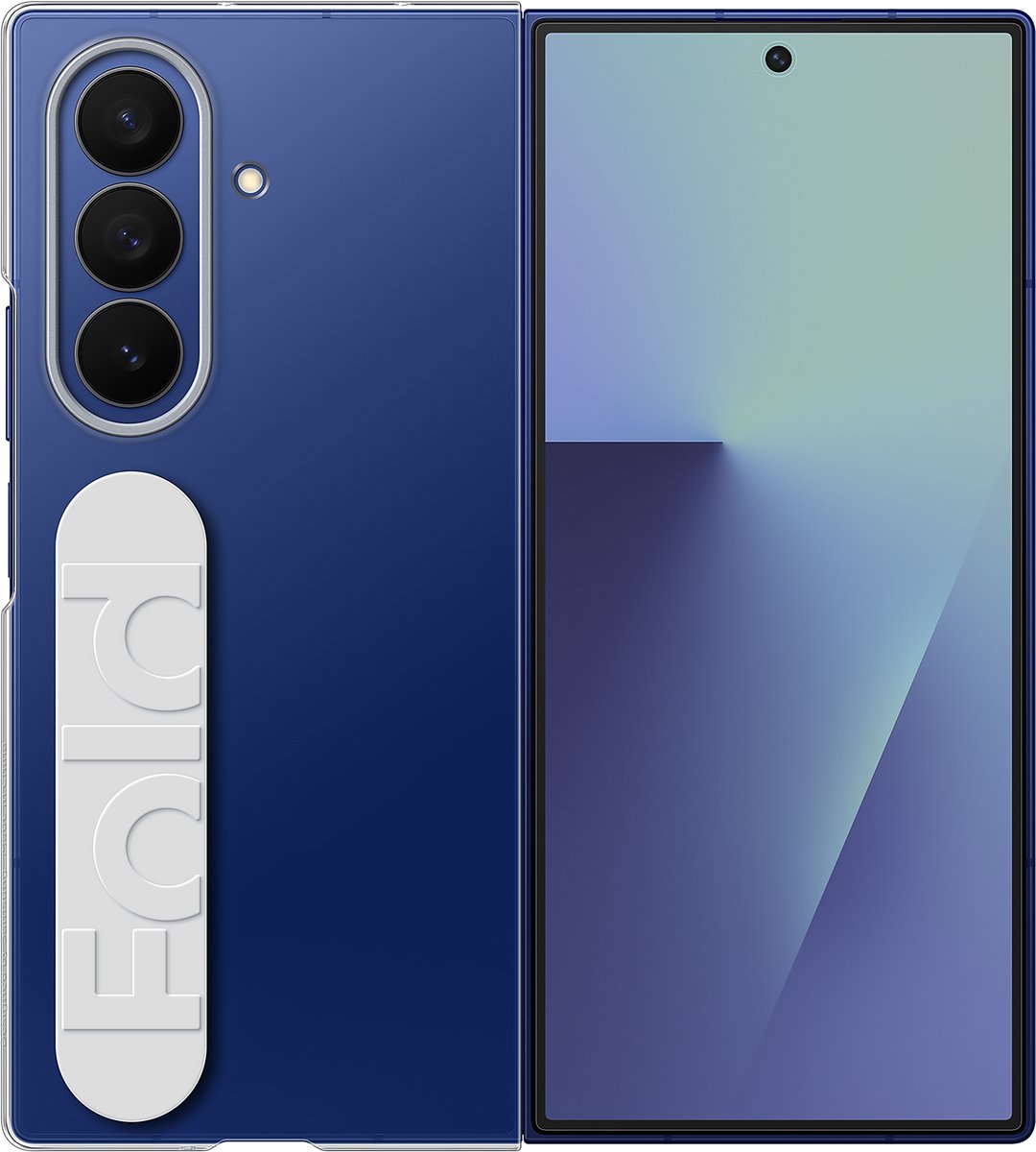 Samsung Galaxy Z Fold 7 Hoesje - Clear Grip Case - Transparant