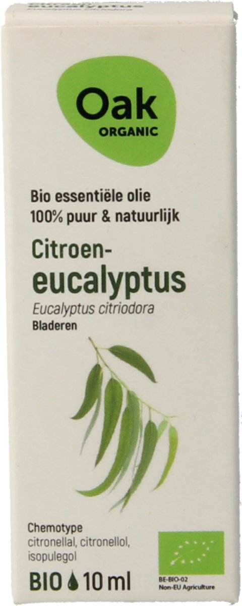 Goedkoopste Oak Citroeneucalyptus bio 10 Milliliter