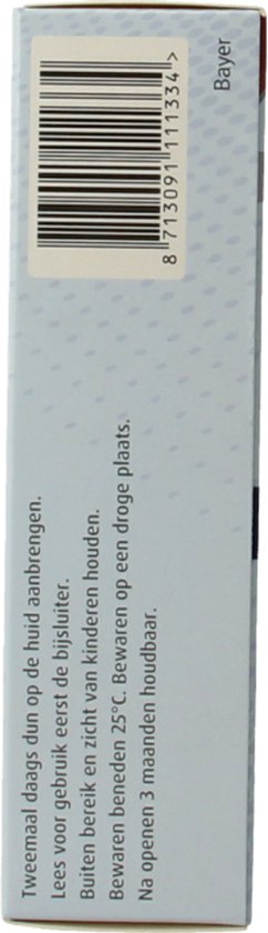 Canesten Skin Crème 30g | Behandeling tegen Huidschimmel en Ringworm | Verlicht Jeuk en Herstelt de Huid | Snel Intrekkende, Reukloze Crème met Clotrimazol