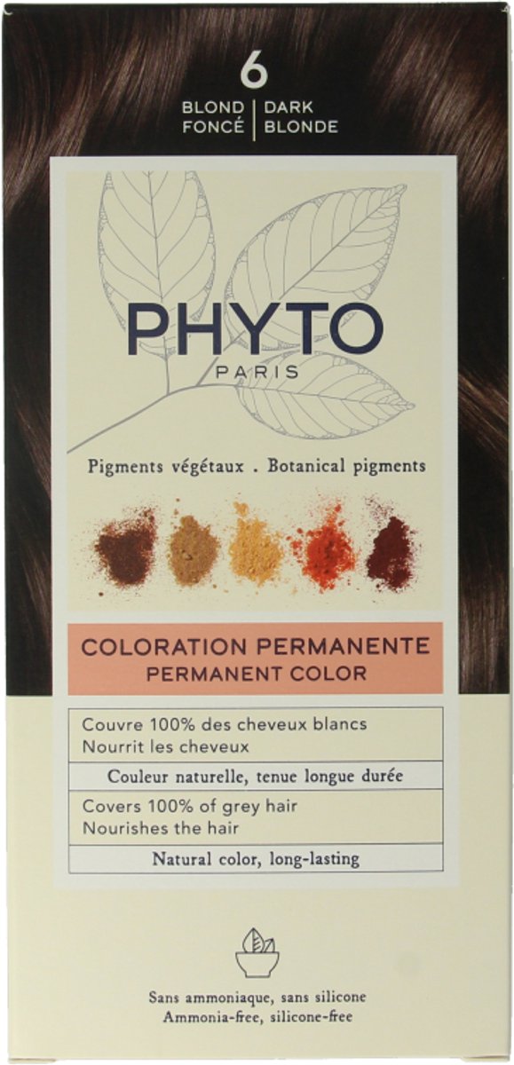 Phyto Paris - Phytocolor Blonde Fonce #6 - 1 Stuks