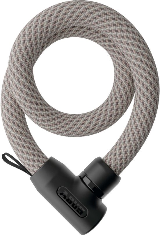 Fietsslot ABUS Textiel-kettingslot - YARNIT™ 4004K - Security level 7 - beige - 110 cm - Geschikt voor elektrische fietsen en stadsfietsen - lichtgewicht - slechts 0,88 kg — afbeelding 5