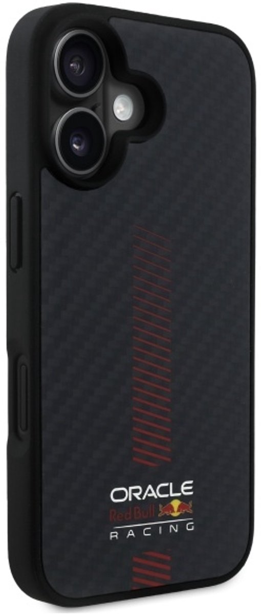 Red Bull Hardcase Hoesje Voor Iphone 16 Plus 6.7 Koolstofvezel Power Bar van Red Bull — afbeelding 5