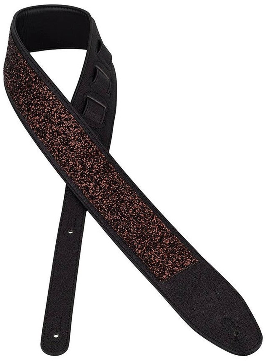 Gaucho GST-250-BK Sparkling Series gitaarriem zwart