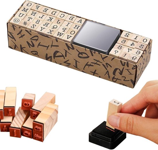 Kleine letterset - Modern - Leestekens en cijfers (exclusief houder