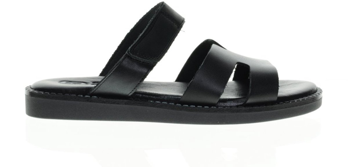 Zwarte Instapper Velcro Hee maat 42