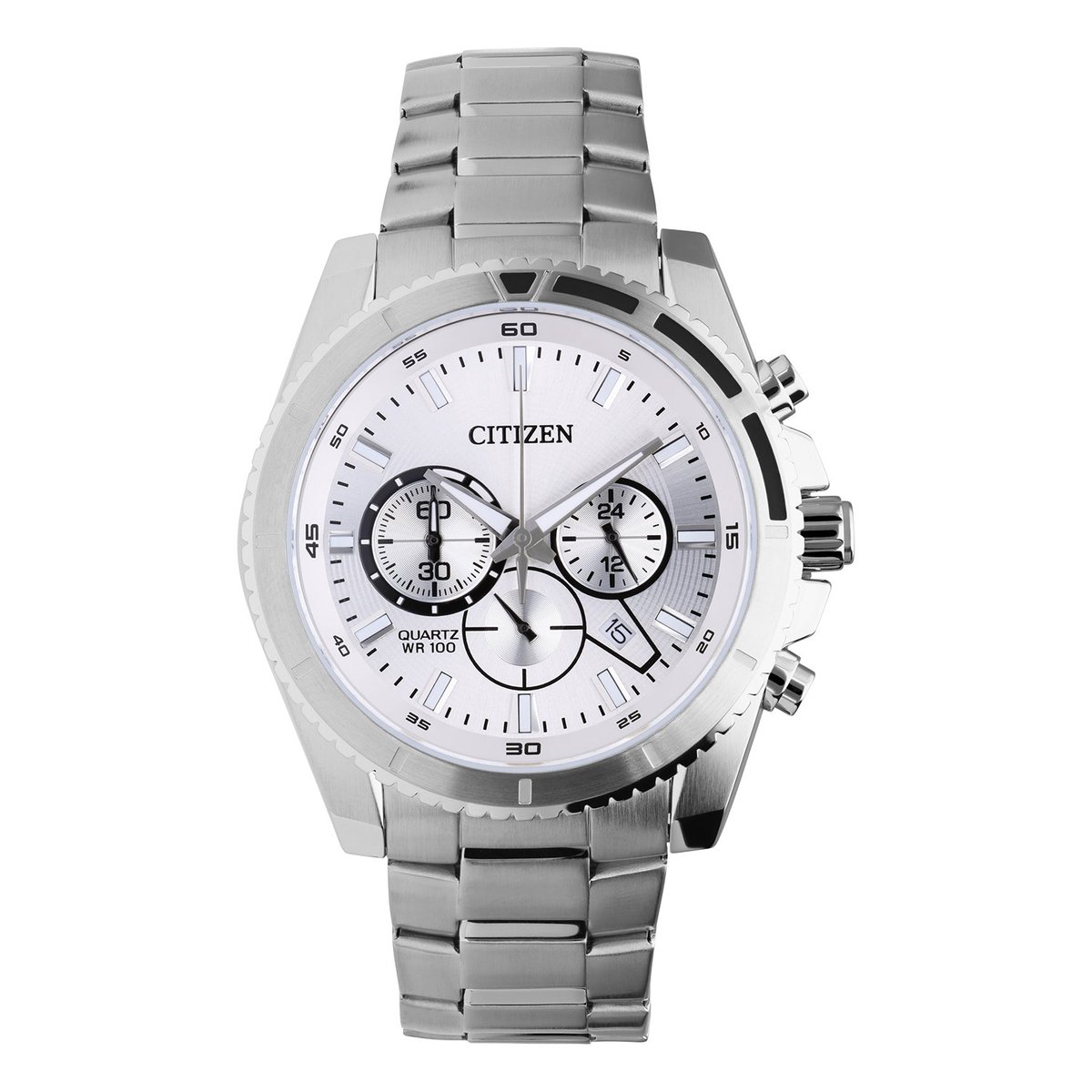 Citizen AN8200-50A Horloge - Staal - Zilverkleurig - Ø 42 mm
