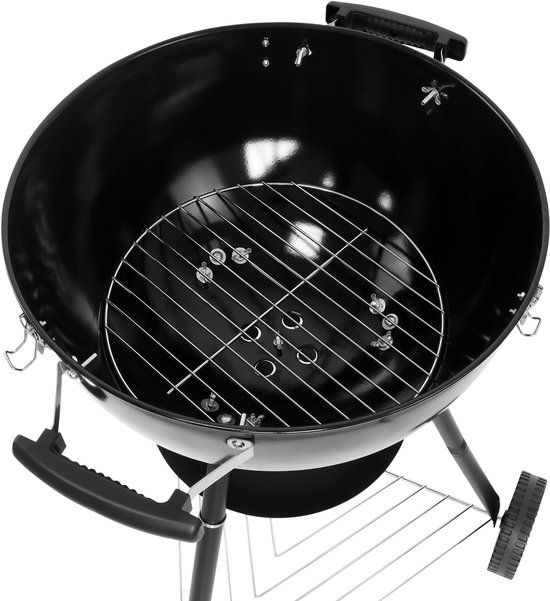 Gregman Roast 60 Elektrische & Houtskool BBQ - 5 kW - Deksel & Wielen van Gregman — afbeelding 5