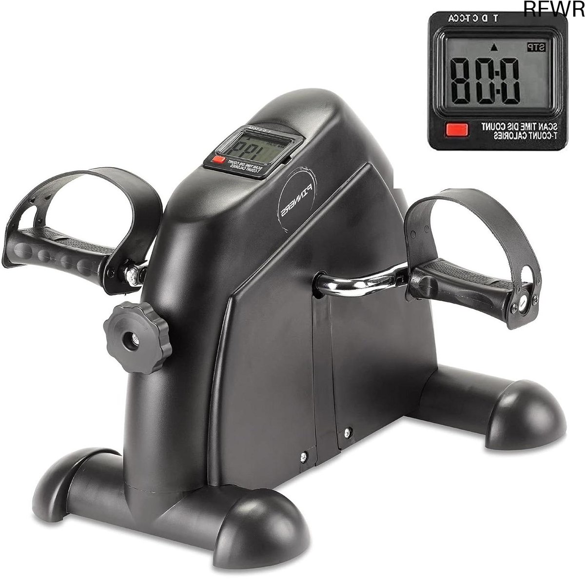 RFWR® Mini Hometrainer voor Ouderen - Compact en Draagbaar Fitnessapparaat voor Arm- en Beenworkouts
