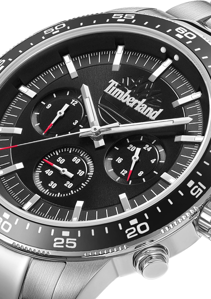 Horloge Casual Parkman Dubbele Tijd Zwart