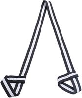 Optimaliseerde Yoga Mat Draagriem - Zwart/Wit met Duurzame Draagriem voor Yoga Mat
