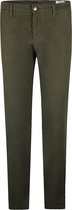 Pantalon chino McGregor Moleskin Vert Olive - Taille W 32 - L 34 - Homme