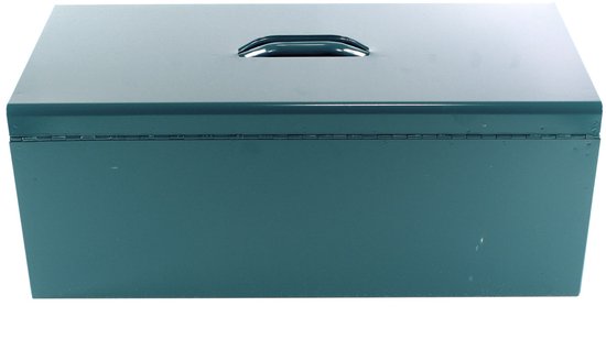 Koffer Metaal Blauw - 823333-4 van Merkloos	 — afbeelding 4