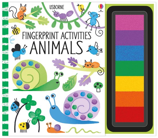 Fingerprint Activities- Fingerprint Activities Animals - cover