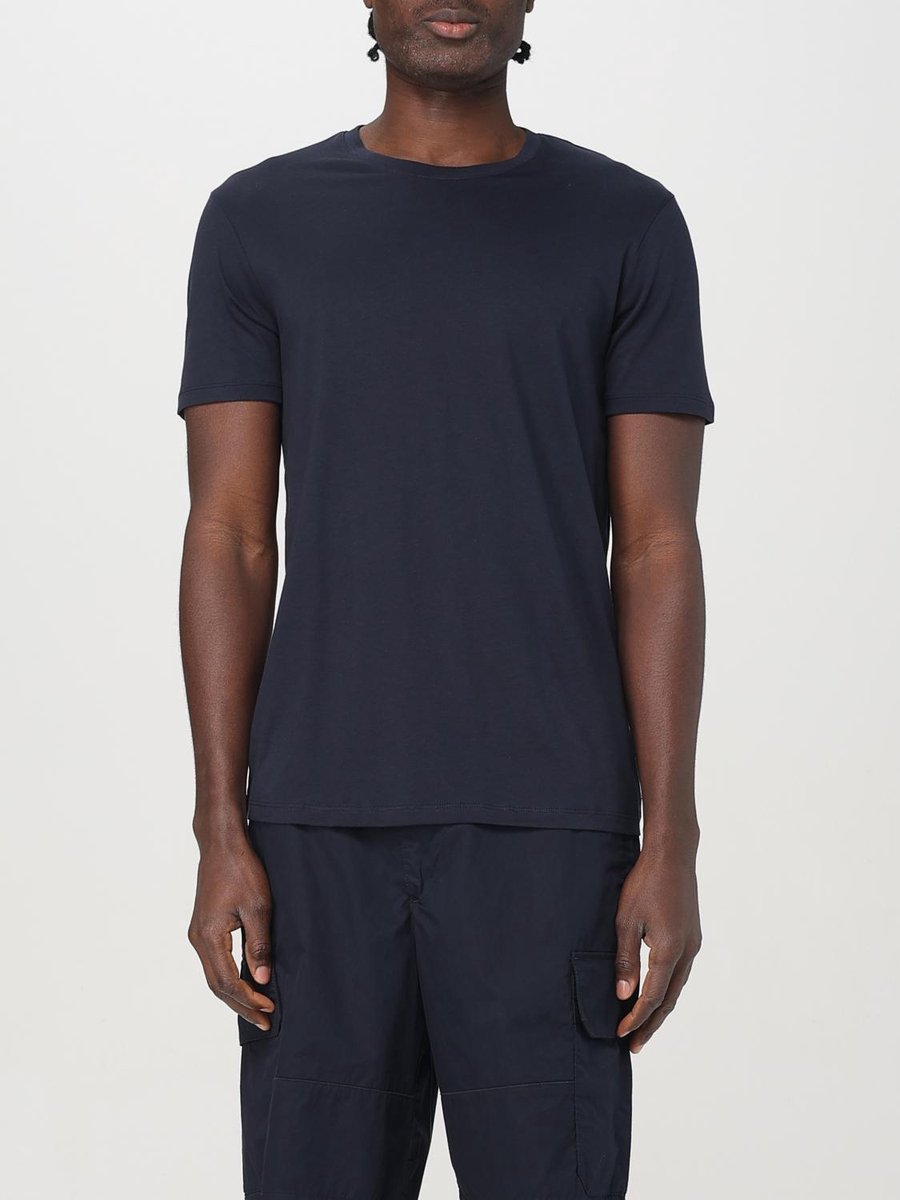 Short Sleeve Crew Neck TShirt - Blue T-Shirts