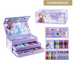 foto van Frozen Tekenset Kind – Knutselen Meisjes – 44-delig Tekenen